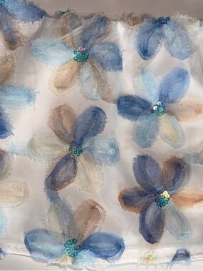 Floral Appliqué Skirt